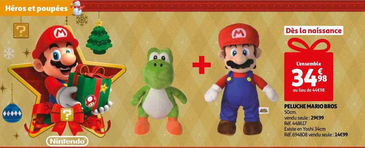 peluche mario bros