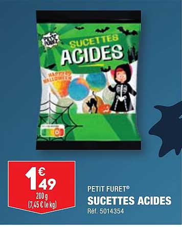 Petit Furet Sucettes Acides