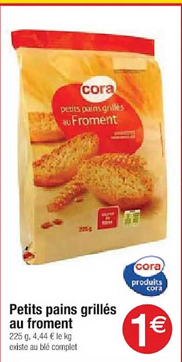 Petits Pains Grillés Au Froment