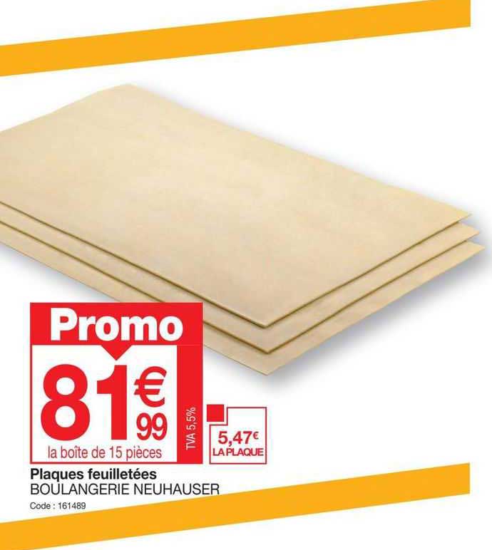 plaques feuilletées boulangerie neuhauser