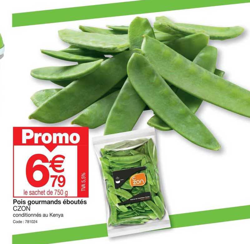 Pois Gourmands éboutés Czon