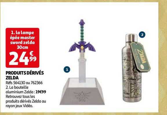 produits dérivés zelda