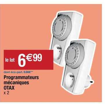 programmateurs mécaniques otax
