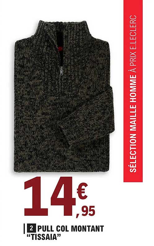 pull col montant "tissaia"