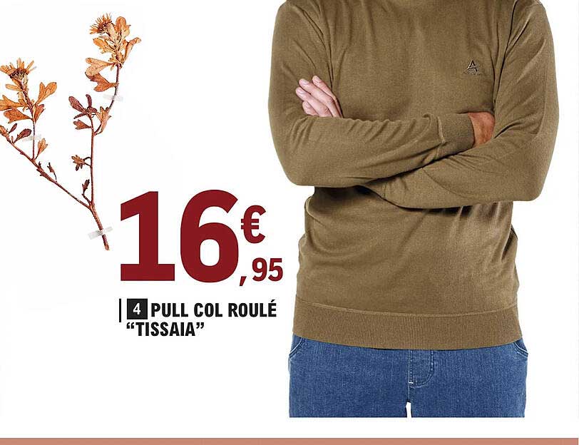 pull col roulé "tissaia"