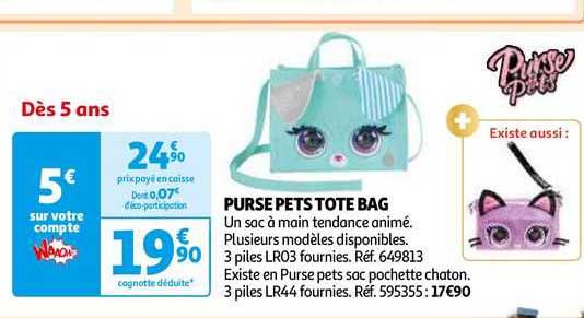 purse pets tote bag