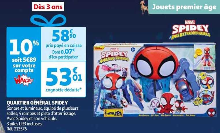 quartier général spidey