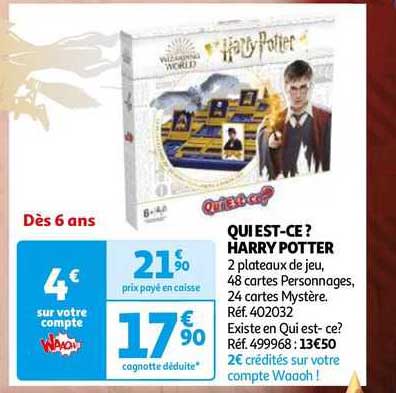 qui est-ce? harry potter