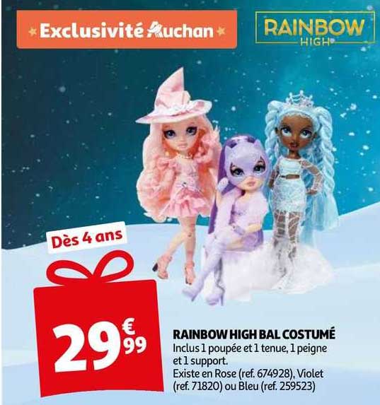 Rainbow High Bal Costumé