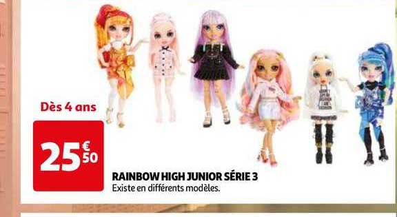 rainbow high junior série 3