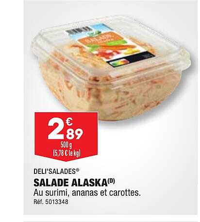 Salade Alaska Deli'salades