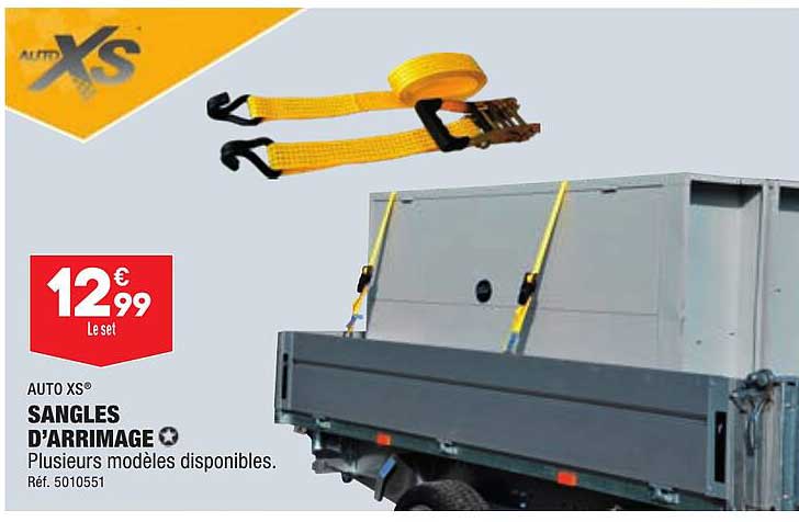 sangles d'arrimage auto xs