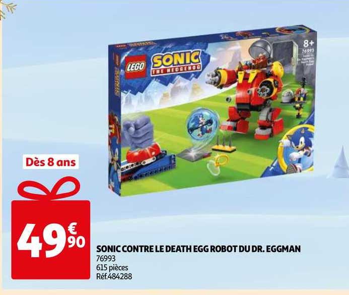 sonic contre le death egg robot du dr.eggman