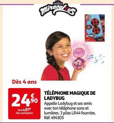 téléphone magique de ladybug