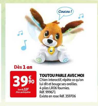 toutou parle avec moi