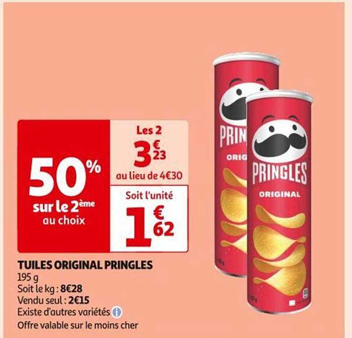 Tuiles Original Pringles