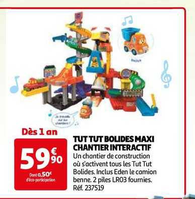 tut tut bolides maxi chantier interactif