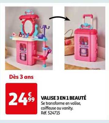 Valise 3 En 1 Beauté