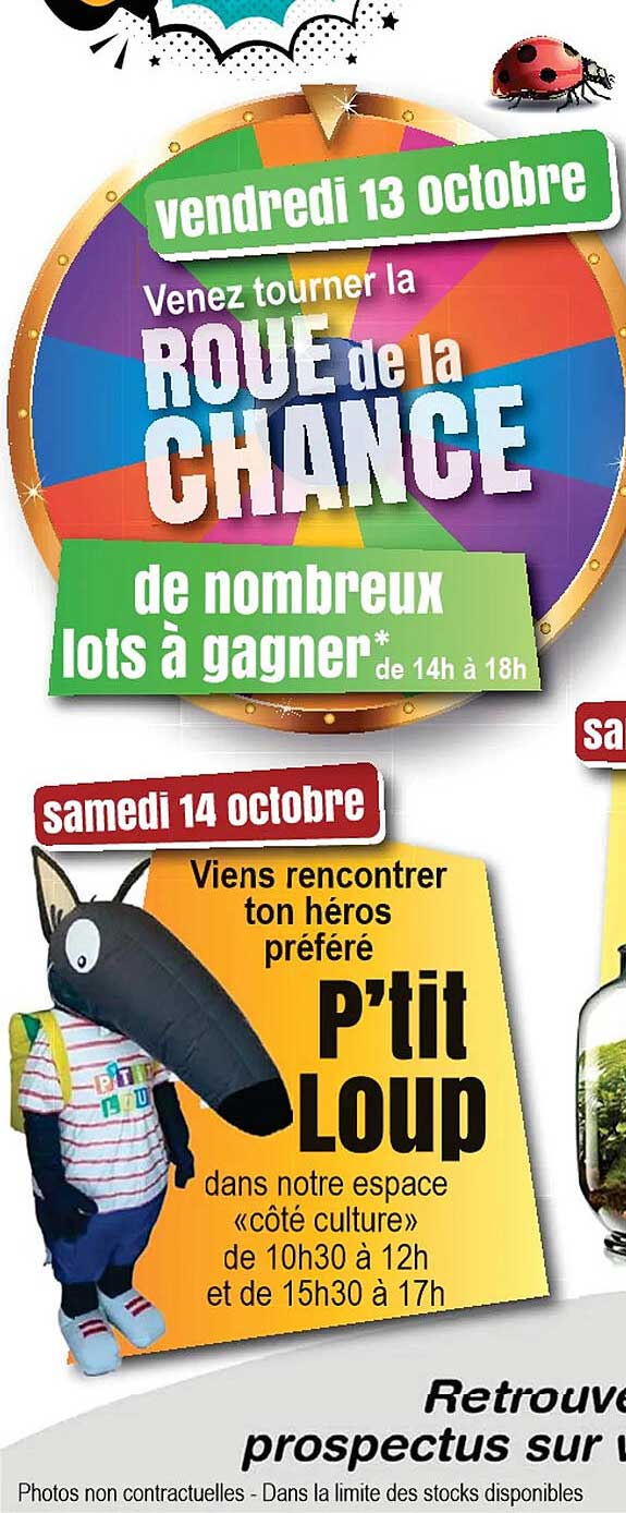 venez tourner la roue de la chance