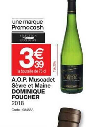 a.o.p. muscadet sèvre et maine dominique foucher