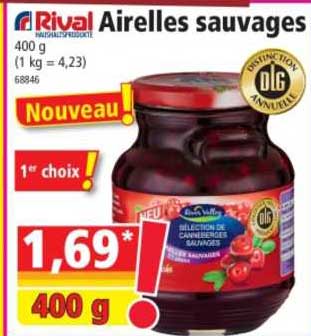 airelles sauvages rival
