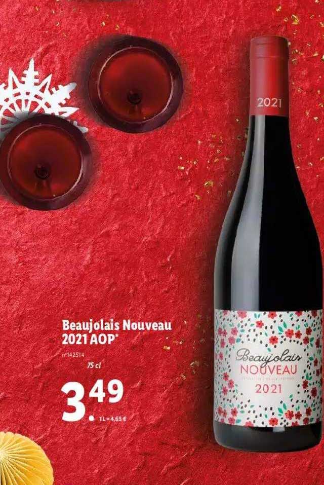 beaujolais nouveau 2021 aop