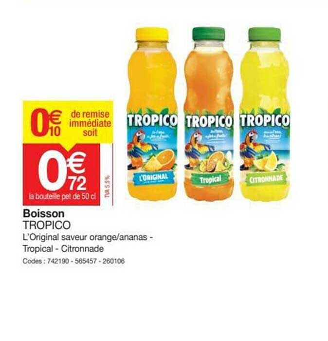 Boisson Tropico