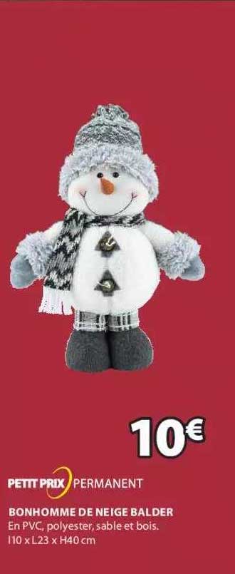 bonhomme de neige balder