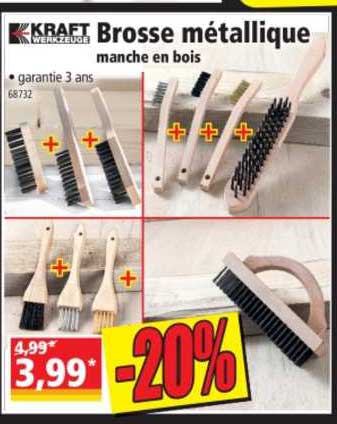 brosse métallique kraft werkzeuge