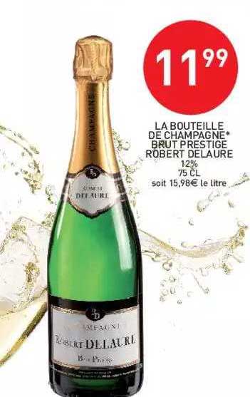 Champagne Brut Prestige Robert Delaure