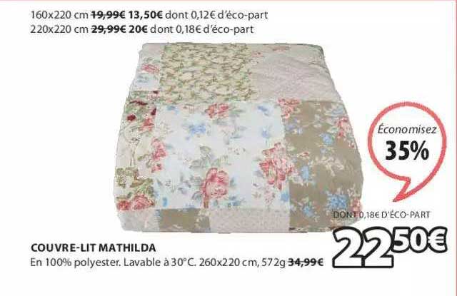 couvre-lit mathilda