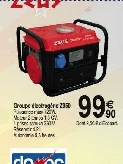 groupe électrogène z950