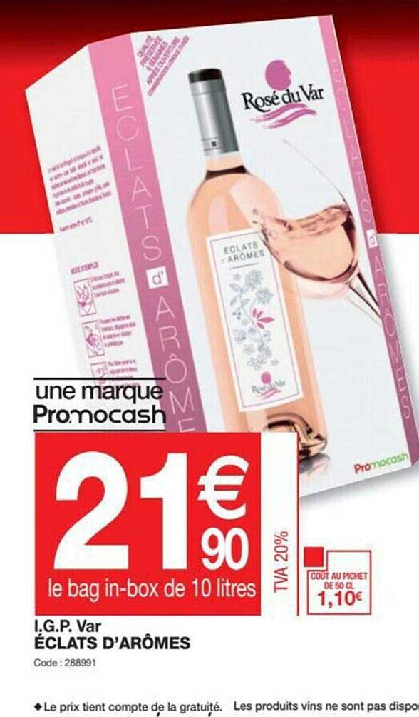 i.g.p. var éclats d'arômes