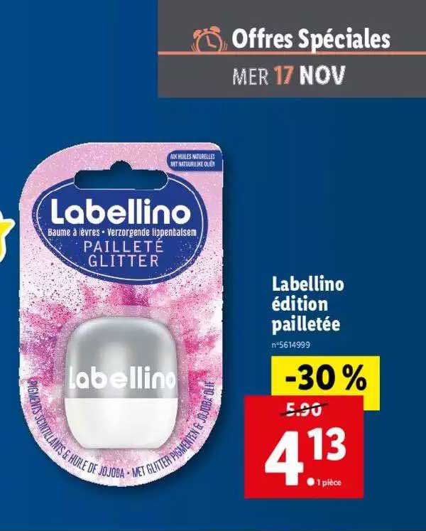 labellino édition pailletée