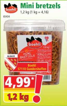 Mini Bretzels Boehli
