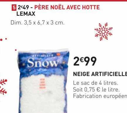 Neige Artificielle