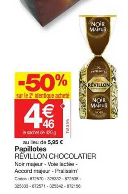 papillotes révillon chocolatier