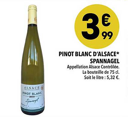 pinot blanc d'alsace spannagel