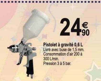 pistolet à gravité 0.6 l