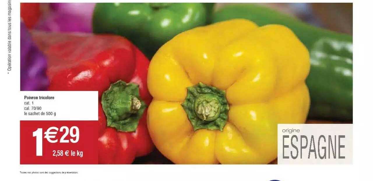 Poivron Tricolore