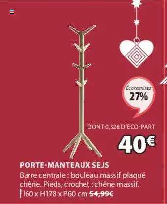 porte-manteaux sejs
