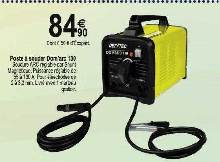 poste à souder dom'arc 130