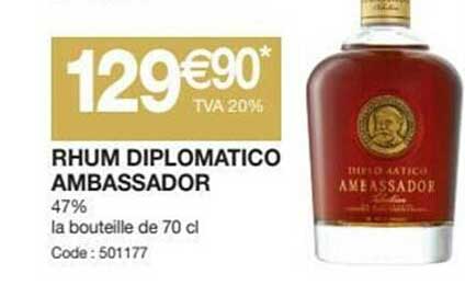 rhum diplomatico ambassador