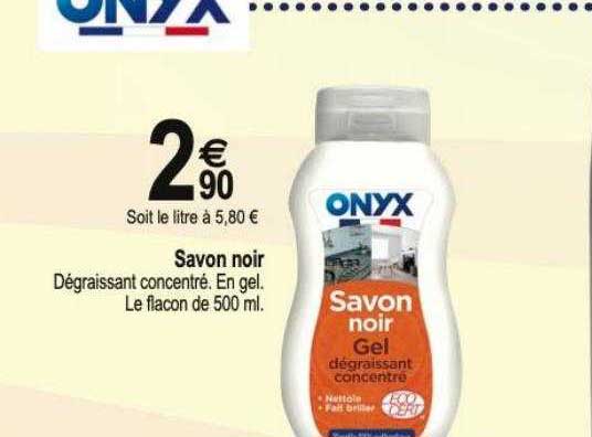 Savon Noir Onyx