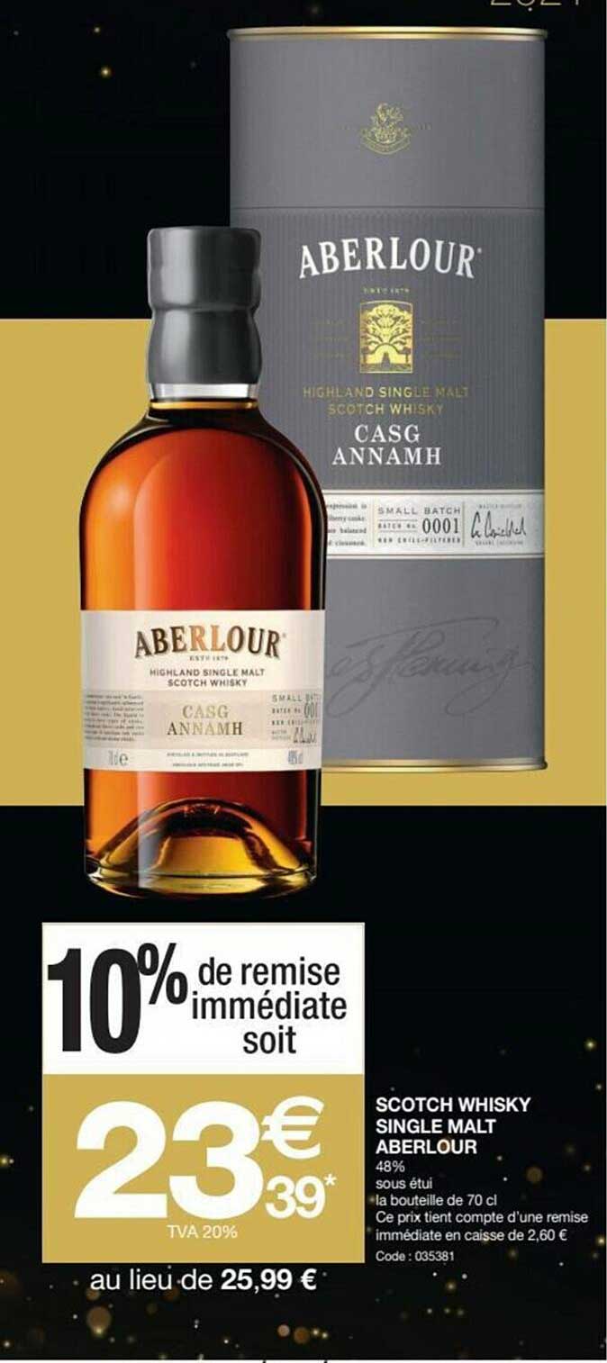 scotch whisky single malt aberlour