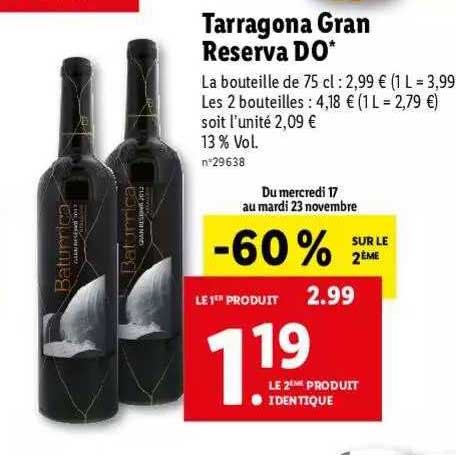 tarragona gran reserva do