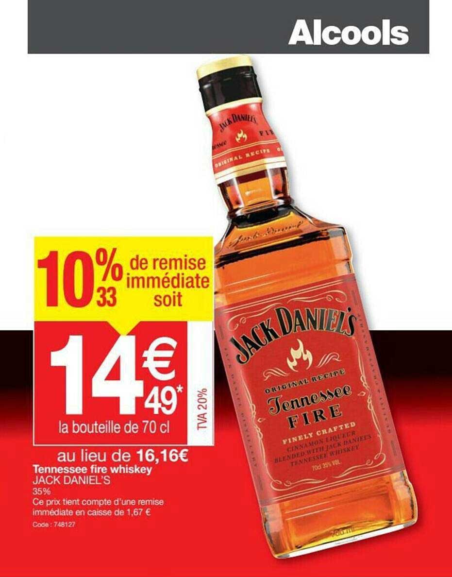 tennessee fire whiskey jack daniel's