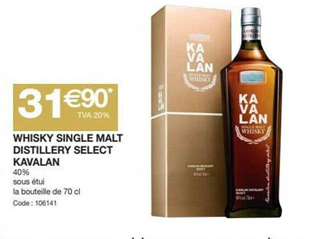 whisky single malt distillery select kavalan