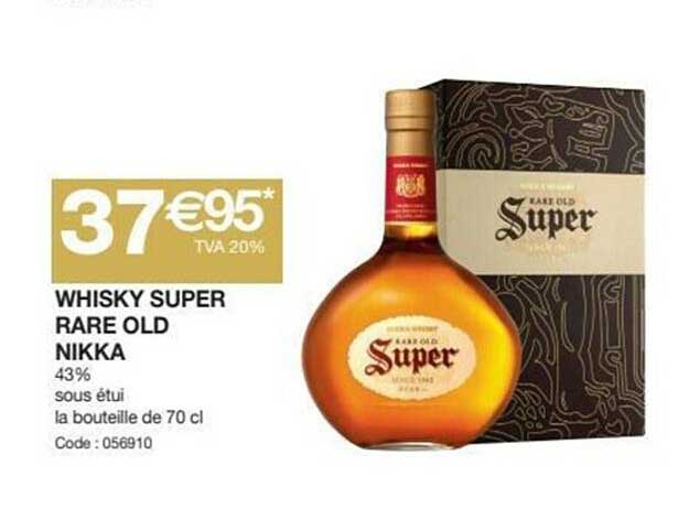 whisky super rare old nikka