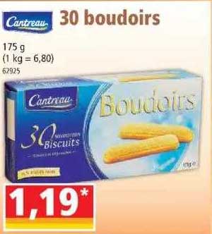 30 boudoirs cantreau